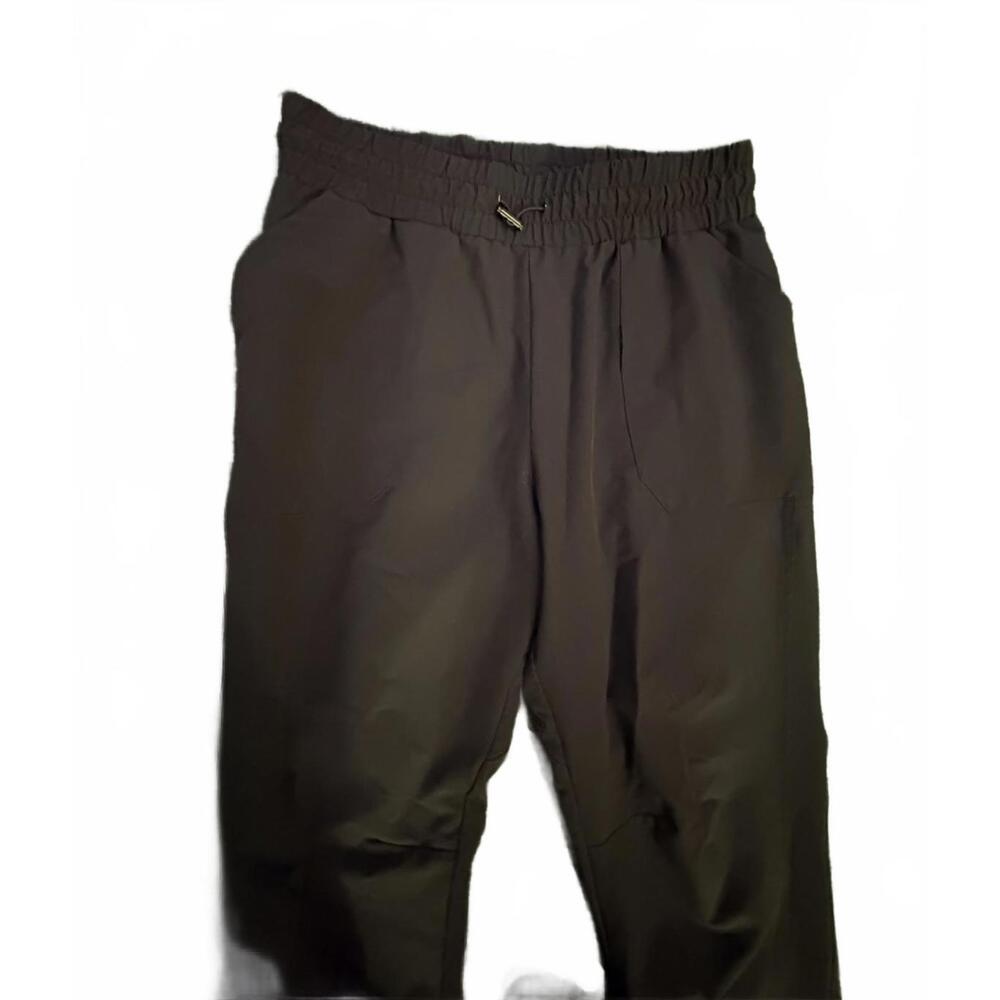 All In Motion Men's Black Casual Jogger Pants with Elastic Waistband - Medium